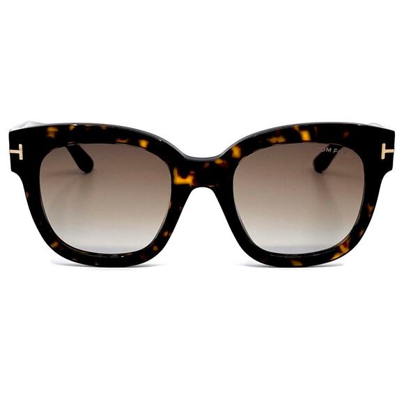 New, TOM FORD Beatrix-02 Sunglasses TF613 52H Polarized Authentic - Picture 3 of 12